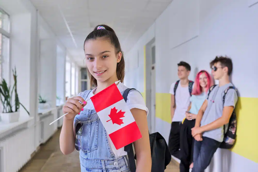High School en Canadá